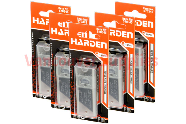 50Pcs Utility Knife Razor Blade Refill Replacement Double Sided Blades