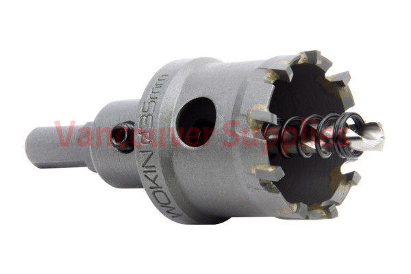 35mm TCT Carbide Tipped Holesaw Stainless Steel Metal Hole Cutter Bit