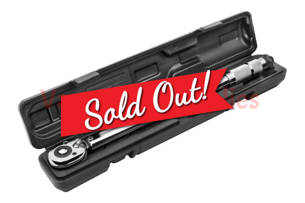 1/2inch Drive Adjustable Torque Wrench 10-150ft/lbs or 13.6-203.5Nm