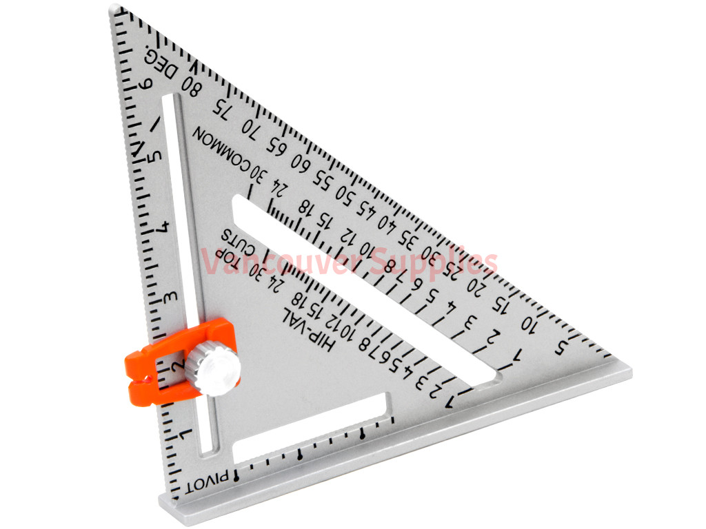 Tools : 7inch Carpenter Triangle Speed Square Rafter Framing ...