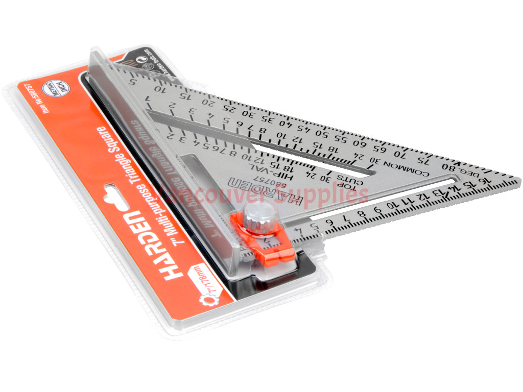 Tools : 7inch Carpenter Triangle Speed Square Rafter Framing ...