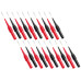 10 Pairs Needle Test Leads Automotive Back Probes Female Banana Socket