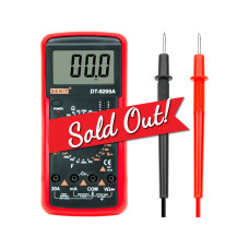 Digital Resistance Ammeter Capacitance Voltage Voltmeter Multimeter