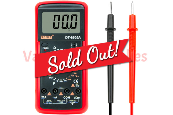 Digital Resistance Ammeter Capacitance Voltage Voltmeter Multimeter