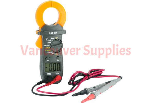 AC/DC Multimeter Digital Tester Voltage Clamp Tester Volt Meter SNT201