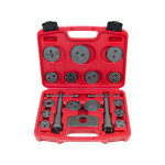18pcs Caliper Tool Kit Case Wind Back Disc Brake Pad Piston Service