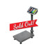 330lbs Digital Commercial Grocery Store Price Shipping Platform Scale