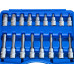 30pcs 1/2 Metric Hex Socket Set Allen Keys Bit H5-H19 Extra Long Short