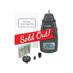 DT6235B Digital Photo Contact Tachometer RPM Meter Surface Speed Meter