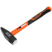 1kg 40oz Machinist Carbon Steel Hammer Fiberglass Rubber Soft Handle