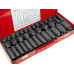 35pcs 1/2in Drive Deep Shallow Impact Wrench Socket 8-32mm Metric Set