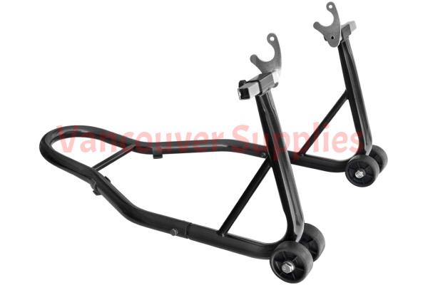 Rear Wheel Motorcycle Tire Lift Swing Arm Spools Hooks Service Stand