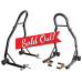 Motorcycle Front Rear Swingarm Spools Lift Stands Jack Service Stands