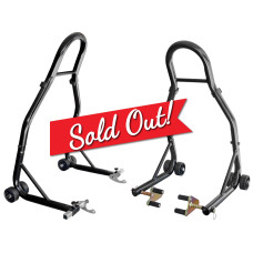 Motorcycle Front Rear Swingarm Spools Lift Stands Jack Service Stands