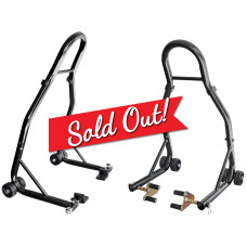 Motorcycle Front Rear Swingarm Paddle Lift Stands Jack Service Stands