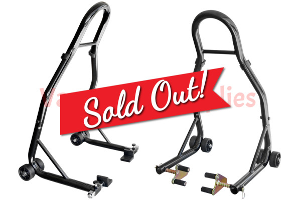Motorcycle Front Rear Swingarm Paddle Lift Stands Jack Service Stands