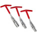 Universal Set of 3 Spark Plug T-Wrench Spanners 14mm 16mm 21mm Sockets