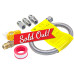 Stainless Steel Flexible Natural Propane Gas Line 3/8 1/2in Ball Valve