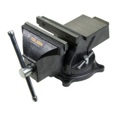 Tolsen Swivel Base Work Bench Table Vice Clamp 6inch 150mm with Anvil