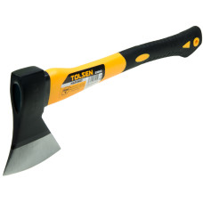 Carbon Steel 21oz 600g Hatchet Axe Fiberglass Body Rubberized Handle 