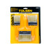 3pcs Flat Paint Cutting Brush Soft Bristle Hard Plastic Painting Stain