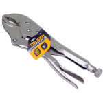 10in 250mm Locking Mole Wrench Vise Grips Curved Jaw Lock Clamp Pliers