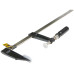 Heavy Duty Forged Steel F-Clamp 120x500mm Wood Screw Adjustable Handle