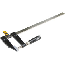 Heavy Duty Forged Steel F-Clamp 120x500mm Wood Screw Adjustable Handle