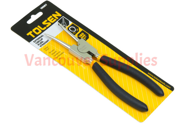 External Straight Retaining Ring C-Clip Circlip Removal Install Pliers