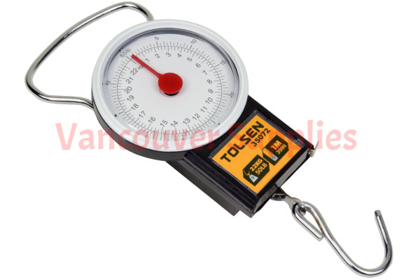 50Lbs 22kg Portable Travel Baggage Luggage Bag Scale Measuring Tape
