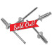 100pcs Metal M4 4x10mm Aluminum Open End Blind Dome Head Rivet Rivets