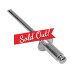 100pcs Metal M4 4x10mm Aluminum Open End Blind Dome Head Rivet Rivets