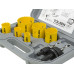 9pcs Plumbing HSS Bi-Metal Steel Wood Hole Saw Socket Drill Bits Set