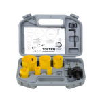 9pcs Plumbing HSS Bi-Metal Steel Wood Hole Saw Socket Drill Bits Set