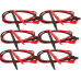 6Pairs VoltMeter Fine Needle Probes Leads Needle Tester Wire Pen Cable