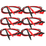 6Pairs VoltMeter Fine Needle Probes Leads Needle Tester Wire Pen Cable