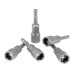 5pcs ¼ Hex 12mm 65mm Professional Metric Socket Magnetic Nut Drivers