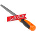 10in Half Round Second Cut File TPR Soft Handle Wood Woodwork Plastic