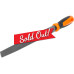 10in Half Round Second Cut File TPR Soft Handle Wood Woodwork Plastic