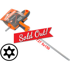 T27 T-Handle Torx Security Pin 6 Point Star Key CRV Screwdriver Wrench