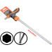 8mm T-Handle Hexagon Torque 6Point Hex Key CRV TPR Screwdriver Wrench