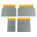 4pcs Scraper Set Steel Blades Putty Drywall Flexible Tapping Knife