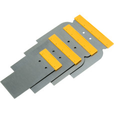 4pcs Scraper Set Steel Blades Putty Drywall Flexible Tapping Knife