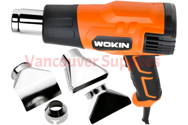 Air Hot Gun Dual Speed Temperature Blower 4Nozzles Heat 572-1112F 110V
