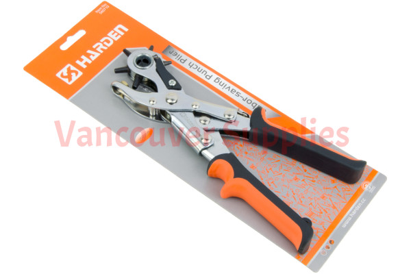 Heavy Duty Belt Leather Round Hole Puncher Punch Tool Plies 2.0-4.5mm