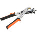 Heavy Duty Belt Leather Round Flat Oval Hole Puncher Punch Tool Pliers