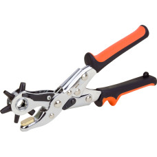 Heavy Duty Belt Leather Round Flat Oval Hole Puncher Punch Tool Pliers