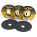 5pcs 5inch 125mm Depressed Cutting-Off Wheel Type 42 Steel Metal Work