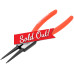 9in External Straight Nose Retaining Ring Clip Circlip Removal Pliers