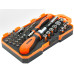 42pcs Hexagon Torx PH Slotted Bits Ratcheting Screwdriver Sockets Set